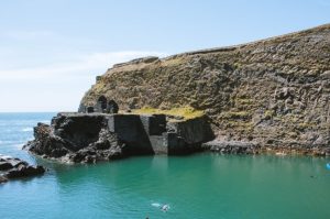 Discover the Blue Lagoon in Abereiddy