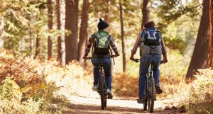 Mountain Biking in Iota Woods