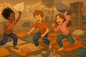 17. Have a Good Old-Fashioned Pillow Fight