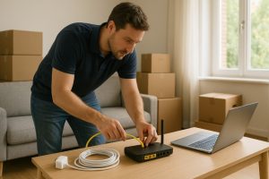 Check Broadband and Set Up Internet