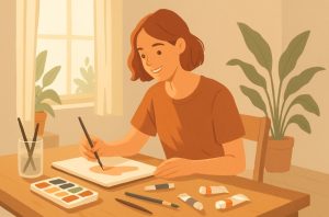 Do a Creative Project (Painting, Craft, etc.)