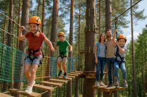 Try Adventure Parks and Outdoor Courses