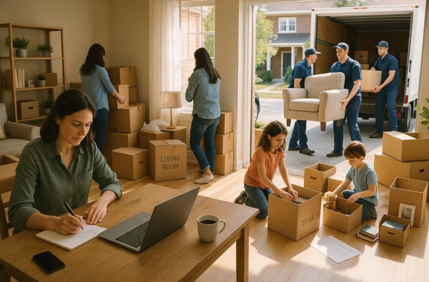 things to do when moving house